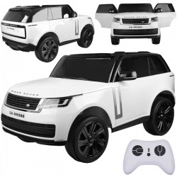 Elektromobilis vaikams RANGE ROVER 4x4 800W (Balta)